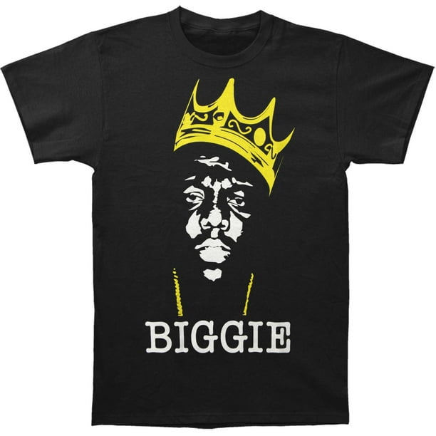 NOTORIOUS BIG MENS CROWN T SHIRT
